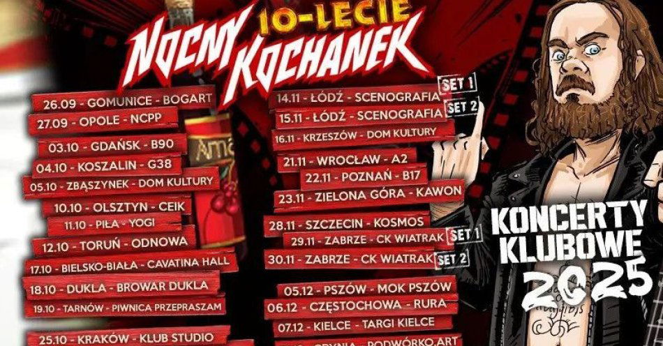 zdjęcie: 10-lecie Nocny Kochanek / kupbilecik24.pl / 10-lecie | Nocny Kochanek