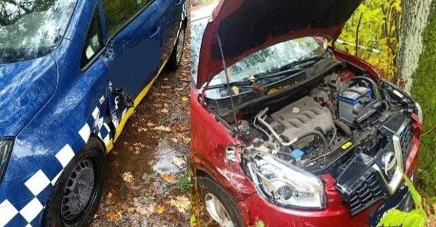 Nieprawidłowy manewr skrętu przyczyną zdarzenia