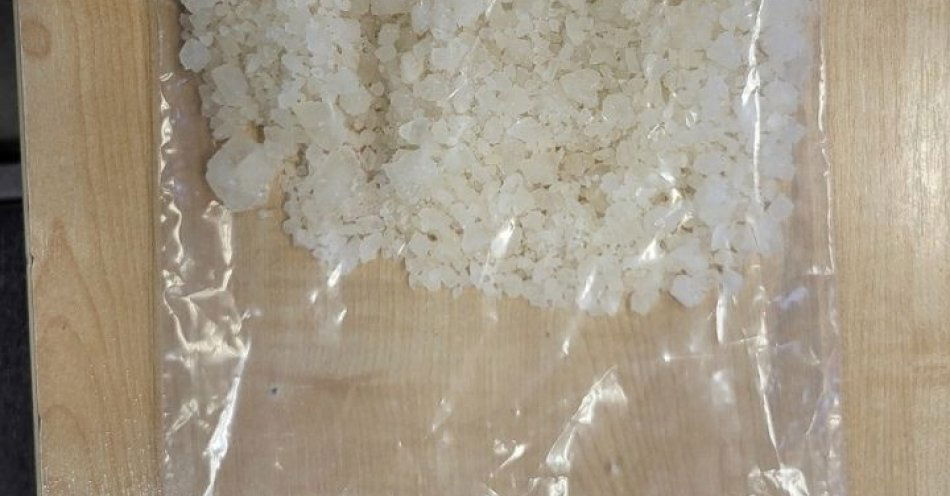 zdjęcie: Zatrzymano mężczyznę z ponad 300 g 2C B w Tucholi / fot. KPP w Tucholi