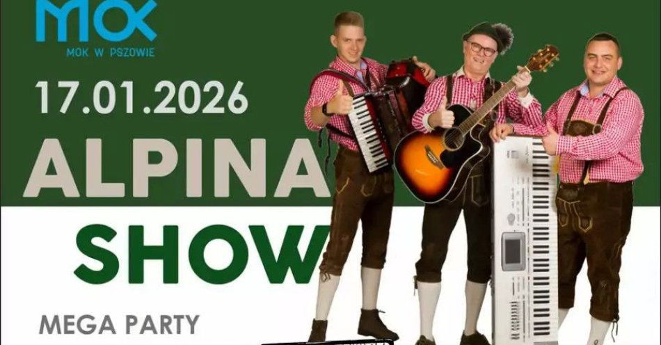 zdjęcie: Alpina Show - Peter Feszter - Mega Party z Alpejskim Twistem / kupbilecik24.pl / ALPINA SHOW - PETER FESZTER - MEGA PARTY Z ALPEJSKIM TWISTEM