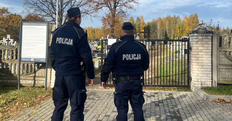 zdjęcie: Jak zadbać o bezpieczeństwo na Wszystkich Świętych / fot. KPP w Mińsku Mazowieckim