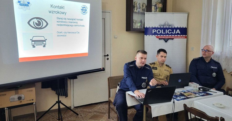 zdjęcie: Debata w Rypinie jak zadbać o bezpieczeństwo seniorów / fot. KPP w Rypinie