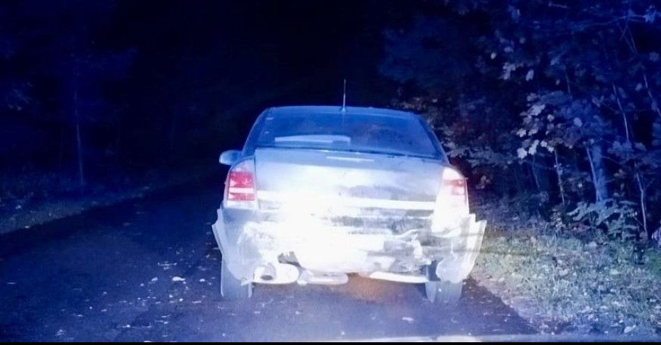 zdjęcie: Prawie 3 promile: kierowca Renault wjechał w tył Opla / fot. KPP Lubartów