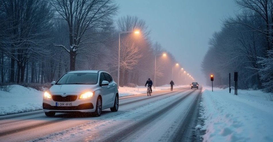 zdjęcie: Apel policji Jedź wolniej gdy drogi są śliskie / TM/ przykładowa ilustracja
