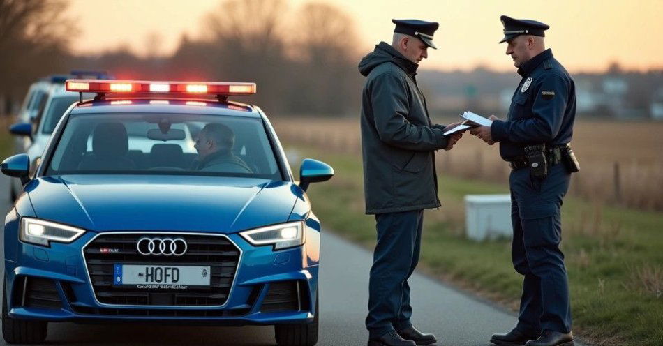 zdjęcie: Audi z tablicami innego auta zatrzymane w powiecie Turek / TM/ przykładowa ilustracja