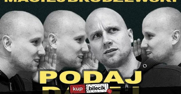 Maciej Brudzewski w nowym programie Podaj dalej