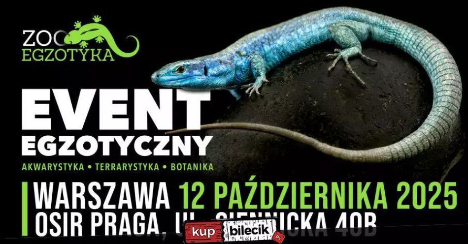 zdjęcie: ZooEgzotyka Warszawa 12 października 2025 / kupbilecik24.pl / ZooEgzotyka Warszawa 12 października 2025