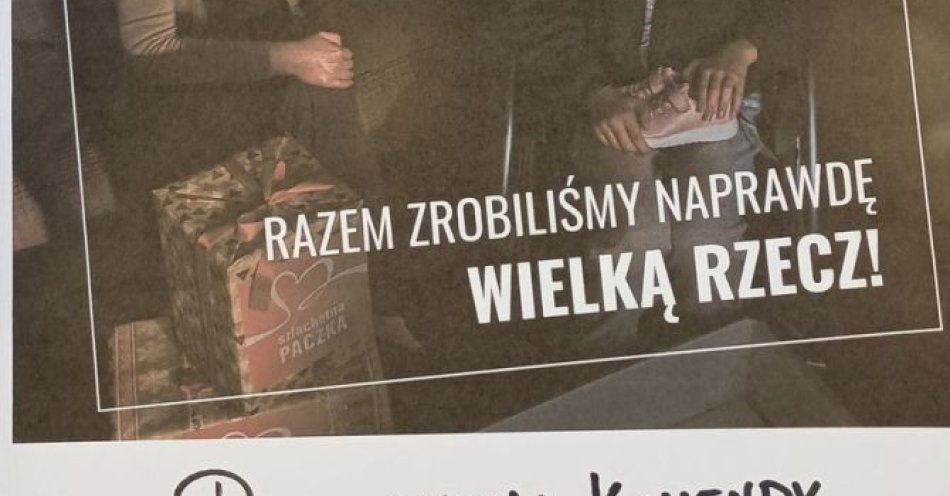zdjęcie: Policja i szkoły z Ostrowi wspierają Szlachetną Paczkę / fot. KPP w Ostrowi Mazowieckiej