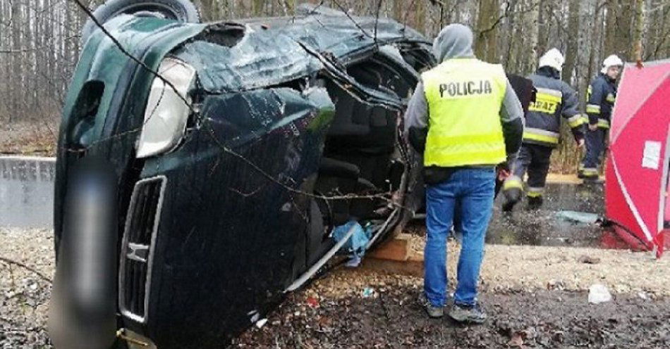 zdjęcie: Tragiczny wypadek w gminie Wielgomłyny / fot. KPP w Radomsku