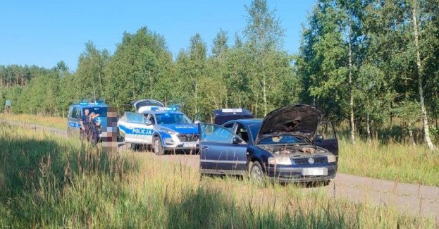 Na zakazie, z narkotykami zatrzymany po policyjnym pościgu