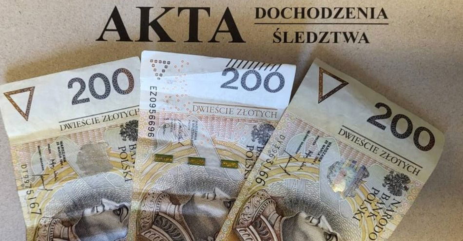 zdjęcie: Myślał, że sześć stówek załatwi sprawę / fot. KPP w Radziejowie