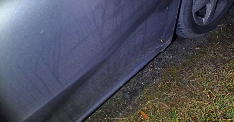 zdjęcie: Pieszy z ponad 3 promilami potrącony na DK82 w Kołaczach / fot. KPP Włodawa