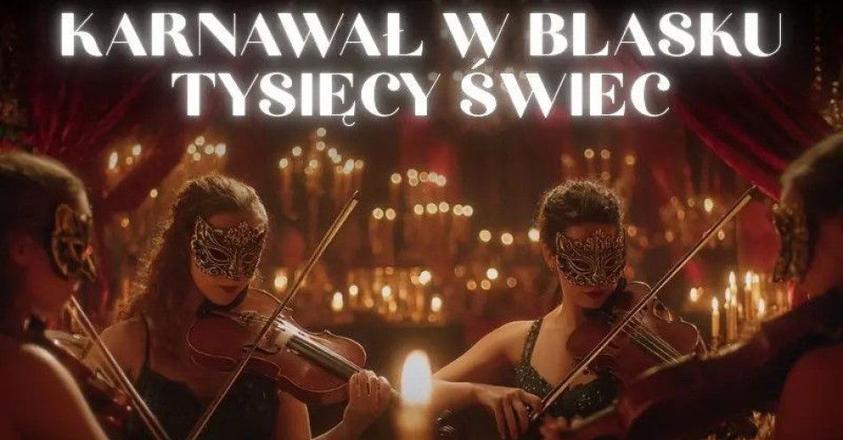 zdjęcie: Karnawał w blasku tysięcy świec: klasyka, tango i światowe przeboje / kupbilecik24.pl / Karnawał w blasku tysięcy świec: klasyka, tango i światowe przeboje