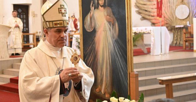 Relikwie krwi św. Jana Pawła II wprowadzone do Sanktuarium Miłosierdzia Bożego w Gdańsku