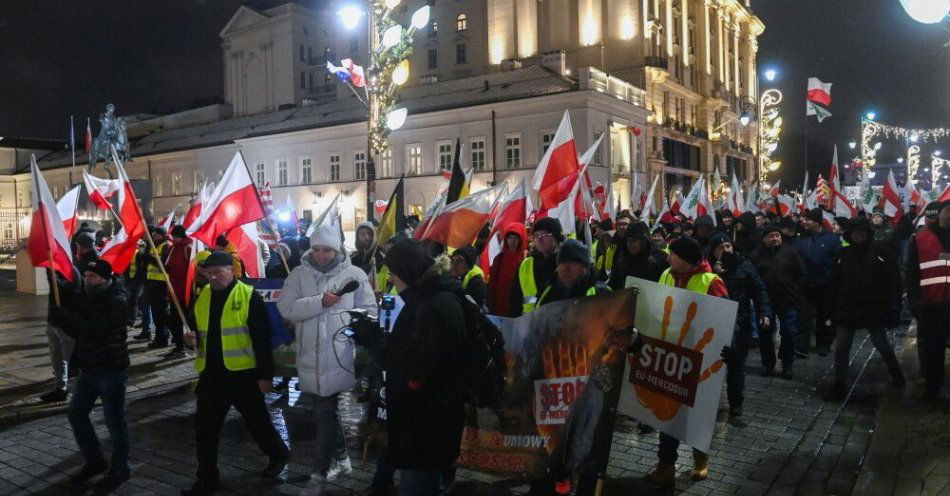 zdjęcie: Zakończył się protest rolników w Warszawie / fot. PAP