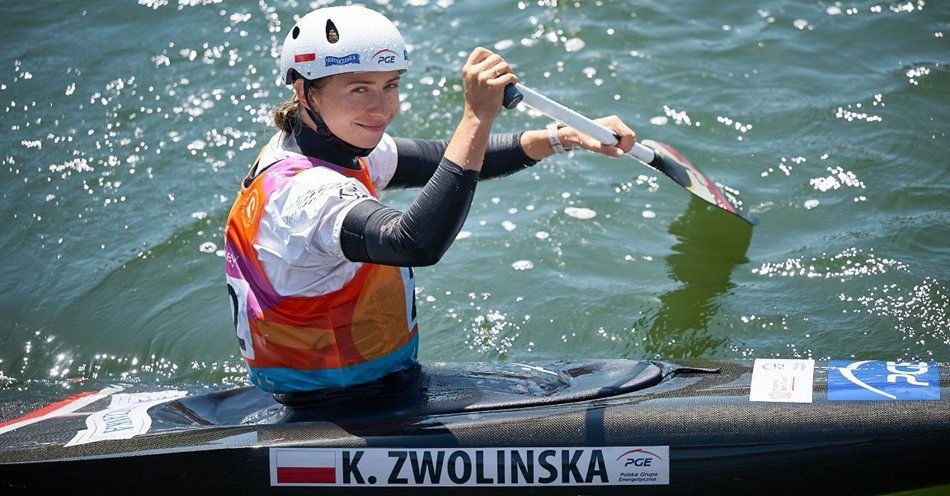 zdjęcie: Klaudia Zwolińska i Kacper Sztuba w półfinałach C-1 w MŚ w slalomie kajakowym. Dobre wyniki Polaków / fot. Rafał Oleksiewicz