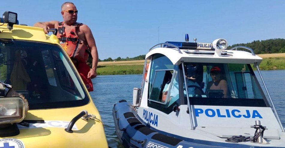 zdjęcie: Bydgoscy wodniacy czuwali nad bezpieczeństwem nad Zalewem Koronowskim / fot. KWP w Bydgoszczy