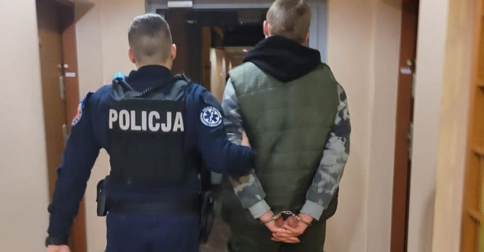 zdjęcie: Zachowywał się nerwowo bo miał przy sobie narkotyki / fot. KMP w Gdyni