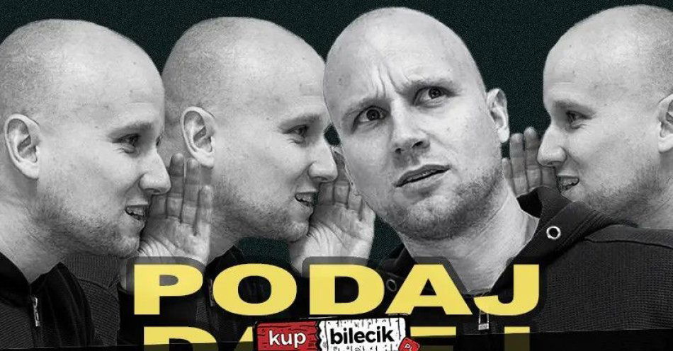 zdjęcie: Maciej Brudzewski w nowym programie Podaj dalej / kupbilecik24.pl / Maciej Brudzewski w nowym programie \