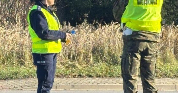 Policyjny dron w akcji na drogach powiatu przysuskiego