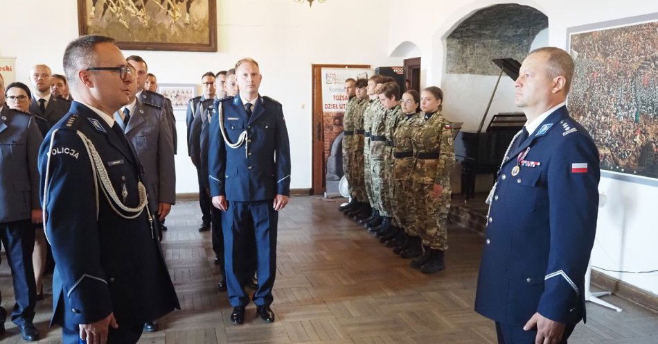 zdjęcie: Uroczyste obchody Święta Policji w Golubiu-Dobrzyniu / fot. KPP w Golubiu-Dobrzyniu