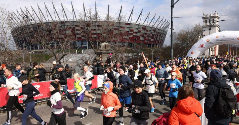 zdjęcie: 18. Półmaraton Warszawski - Boulvin i Koenigstein zwycięzcami, Kaczor i Jackowska mistrzami Polski / fot. PAP