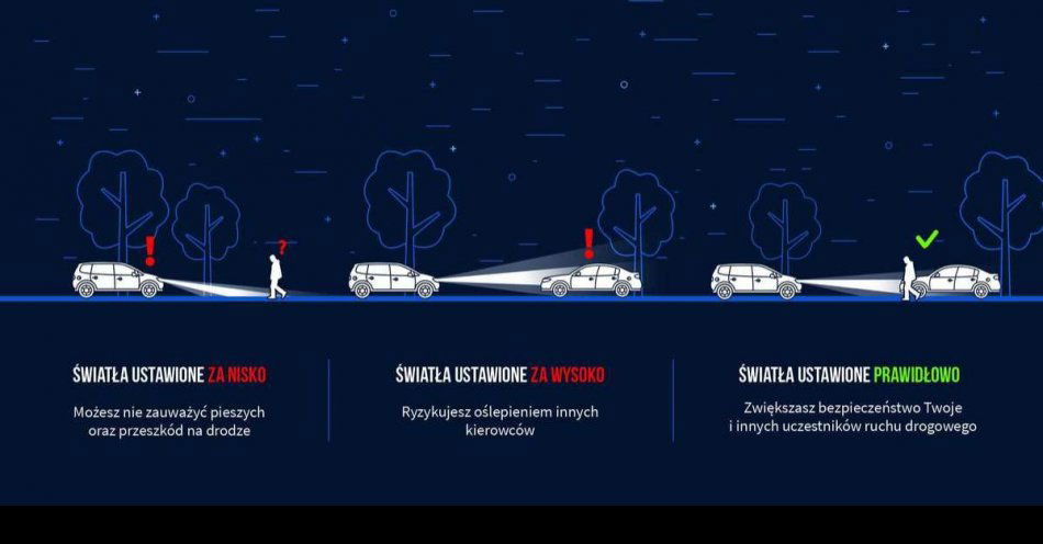 zdjęcie: Ostatnia szansa na bezpłatne sprawdzenie oświetlenia zewnętrznego pojazdów / fot. KPP w Świdnicy