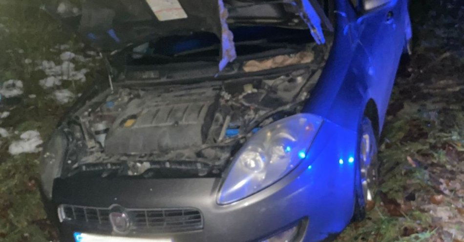 zdjęcie: Pijana kierująca z ponad 3 promilami wjechała do rowu / fot. KPP w Lubaczowie Fot. KPP Lubaczów