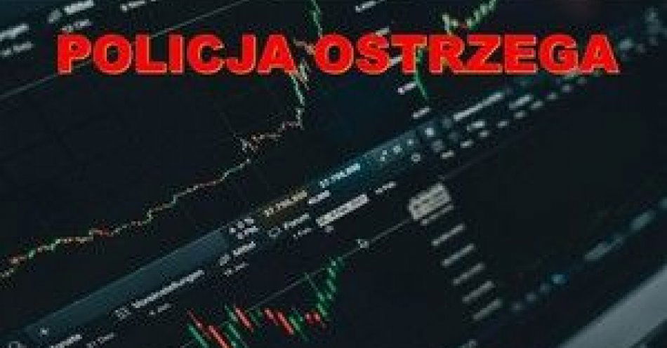 zdjęcie: Stracił kilkaset tysięcy złotych inwestując w kryptowaluty / fot. KPP w Ciechanowie