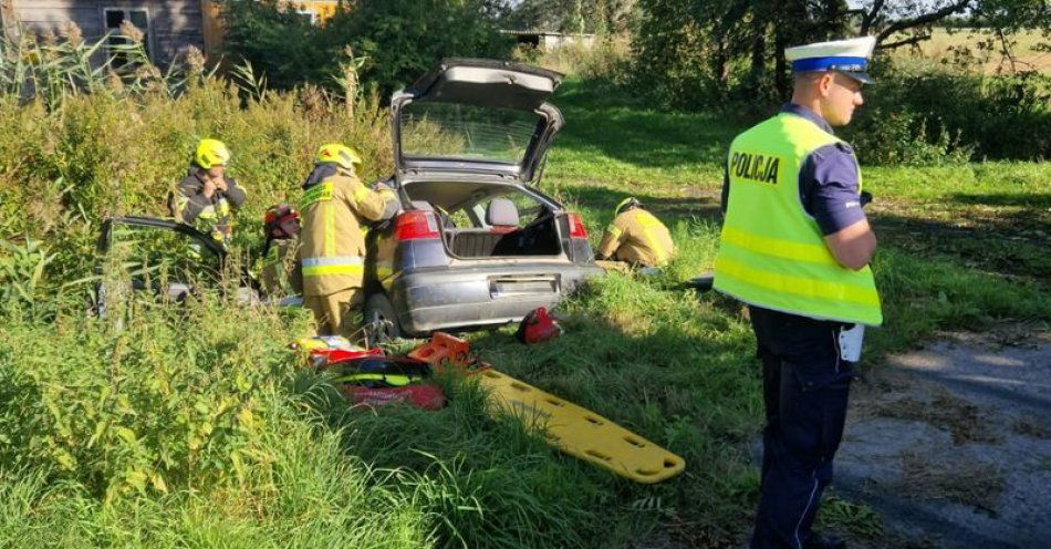 zdjęcie: Kolizja z udziałem kierującego bez uprawnień oraz wypadek spowodowany przez 84-letniego mężczyznę. / fot. KPP w Malborku