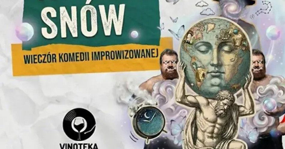 zdjęcie: Atlas Snów - komedia improwizowana / kupbilecik24.pl / Atlas Snów - komedia improwizowana