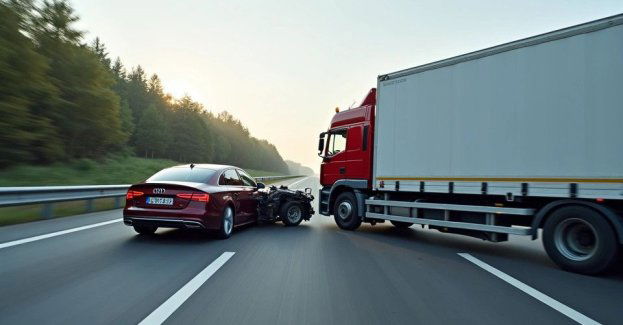 Groźne manewry na S7 w Pepłowie. Dziecko trafiło do szpitala