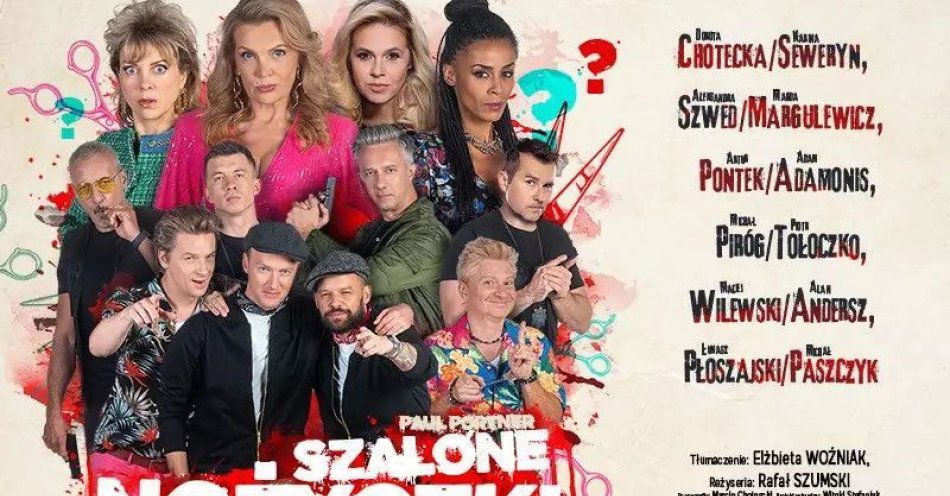 zdjęcie: Szalone nożyczki - czyli kto zabił / kupbilecik24.pl / Szalone nożyczki - czyli kto zabił