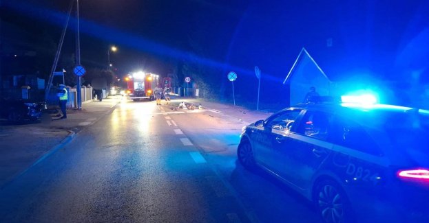 Groźne zderzenie w Rykach 14 latek trafił do szpitala