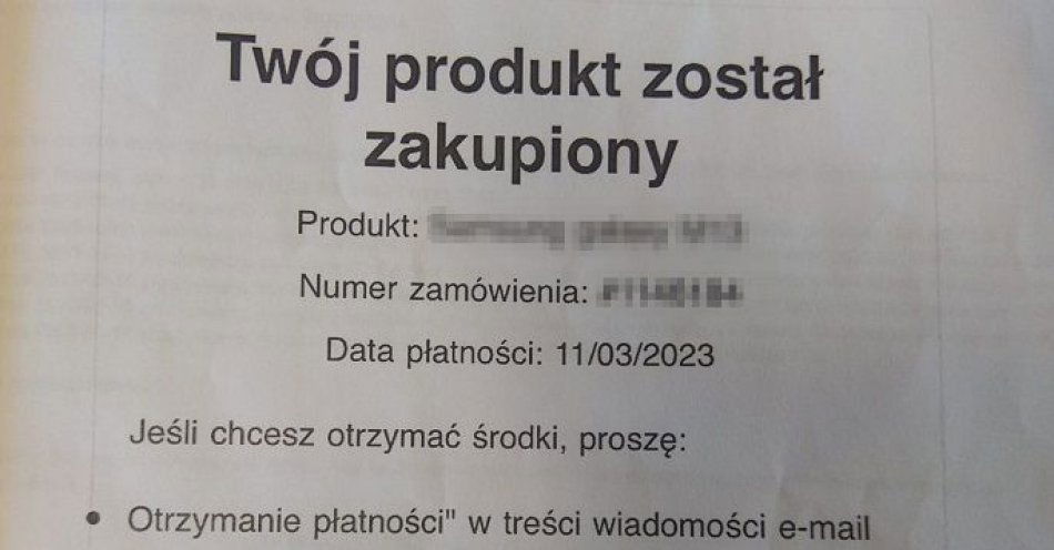 zdjęcie: Chciała sprzedać telefon straciła ponad 10 tysięcy złotych / fot. KMP Biała Podlaska