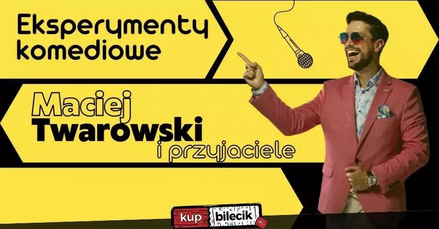 zdjęcie: Komediowe Dubbingi Improwizowane - Maciej Twarowski, Marlena Mysza i goście / kupbilecik24.pl / Komediowe Dubbingi Improwizowane - Maciej Twarowski, Marlena Mysza i goście