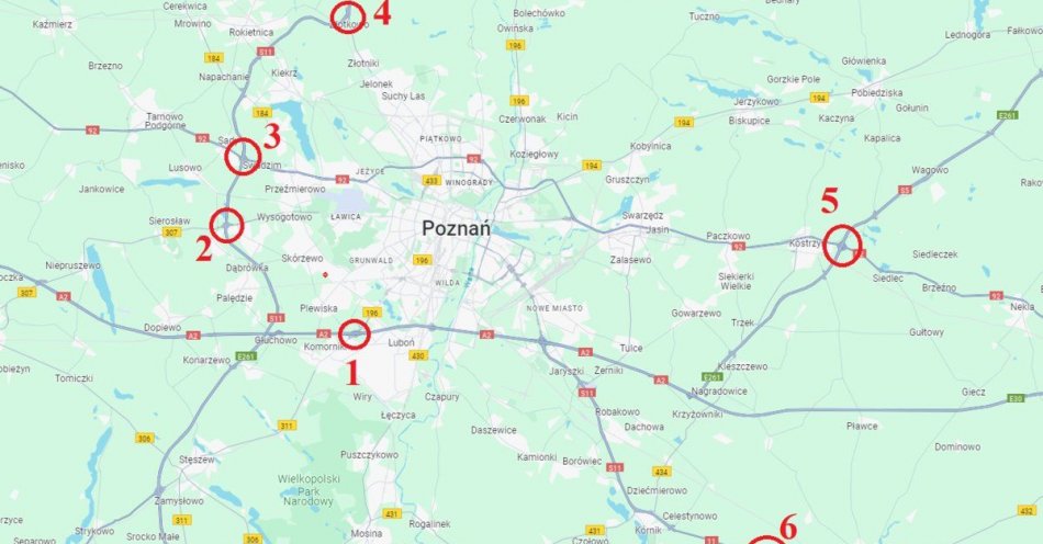 zdjęcie: UWAGA! Planowany na jutro protest rolników - będą utrudnienia w ruchu / fot. KMP w Poznaniu