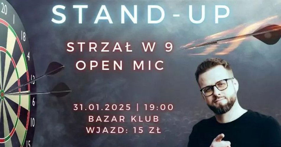 zdjęcie: Warszawa! Strzał w 9 - Open Mic Marcin Turniak / kupbilecik24.pl / Warszawa! Strzał w 9 - Open Mic | Marcin Turniak