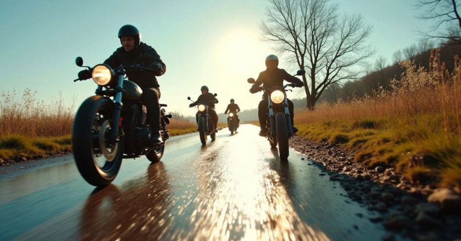 zdjęcie: Słońce kusi, drogi zdradliwe: motocykliści na celowniku / TM/ przykładowa ilustracja