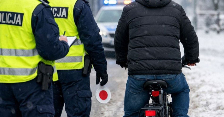 zdjęcie: 1,53 promila u rowerzysty zatrzymanego na Wałowej / fot. KMP w Wadowicach