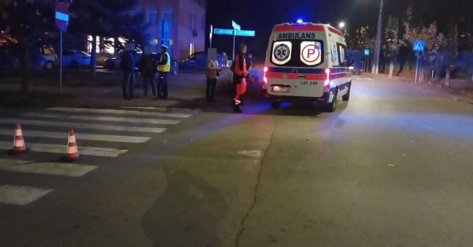 zdjęcie: Piesza w wieku 75 lat potrącona na przejściu w Rykach. Kierująca trzeźwa / fot. KPP Ryki