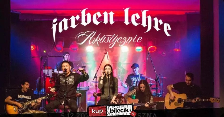 zdjęcie: Farben Lehre - Akustycznie / kupbilecik24.pl / Farben Lehre - Akustycznie