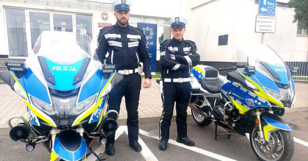 Eskortowali rannego chłopca