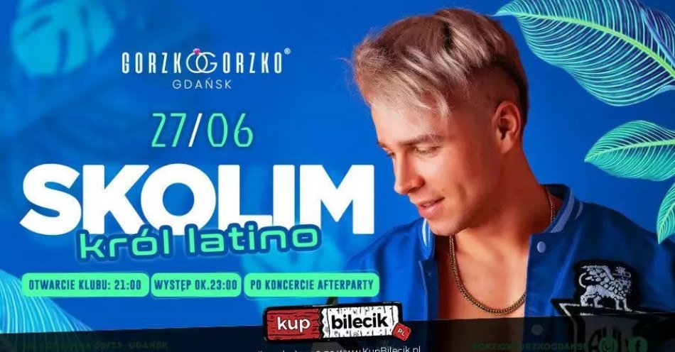 zdjęcie: SKOLIM - Król Latino / kupbilecik24.pl / SKOLIM - Król Latino
