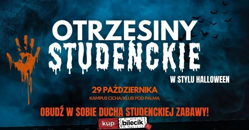 zdjęcie: Halloweenowe Otrzęsiny Studentów Uniwersytetu Rzeszowskiego / kupbilecik24.pl / Halloweenowe Otrzęsiny Studentów Uniwersytetu Rzeszowskiego