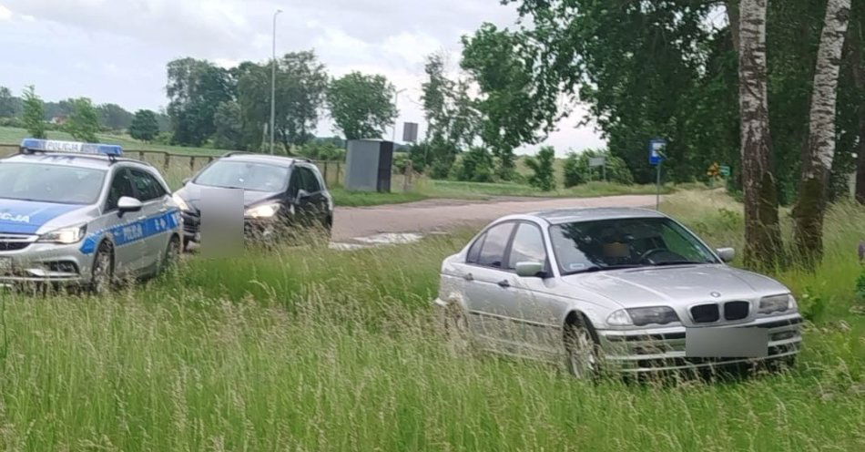 zdjęcie: Pościg za kierowcą, który miał dożywotni zakaz prowadzenia pojazdów,  był pod działaniem amfetaminy i włamał się do kontenera / fot. KPP w Wałczu
