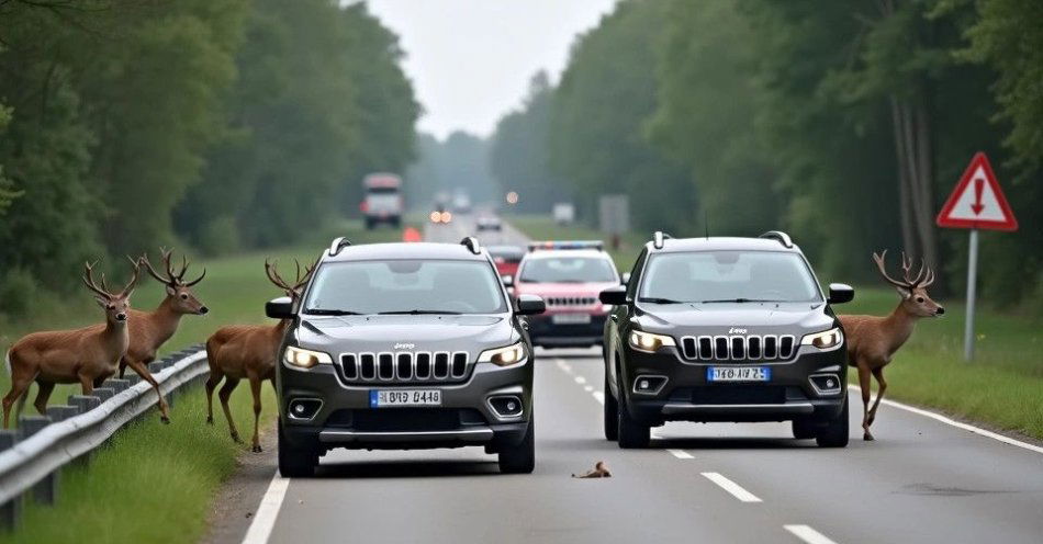 zdjęcie: Stado dzików uderzyło w auta na DK94 w Bochni / TM/ przykładowa ilustracja