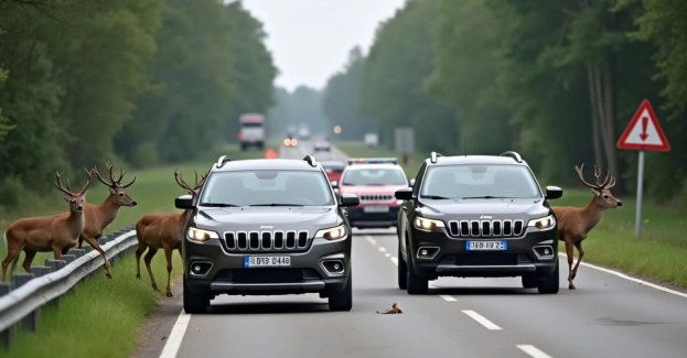 Stado dzików uderzyło w auta na DK94 w Bochni