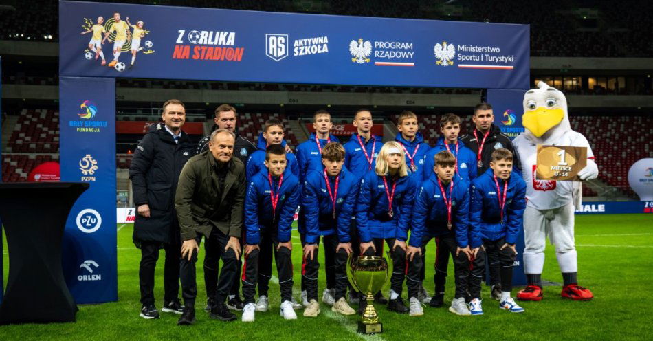 zdjęcie: Wielki finał turnieju Z Orlika na Stadion na PGE Narodowym - święto młodzieżowego futbolu / Fundacja Orły Sportu (1)