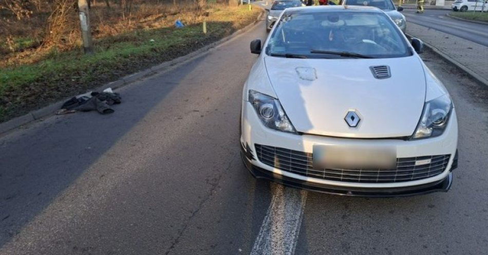 zdjęcie: Potrącenie pieszego na ulicy Zamkowej w Miliczu / fot. KPP w Miliczu